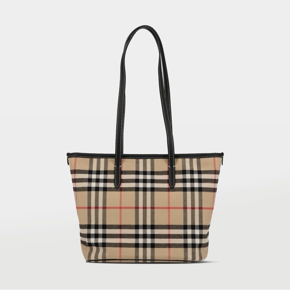 AUTHENTIC BURBERRY- Classic Check Tote Bag